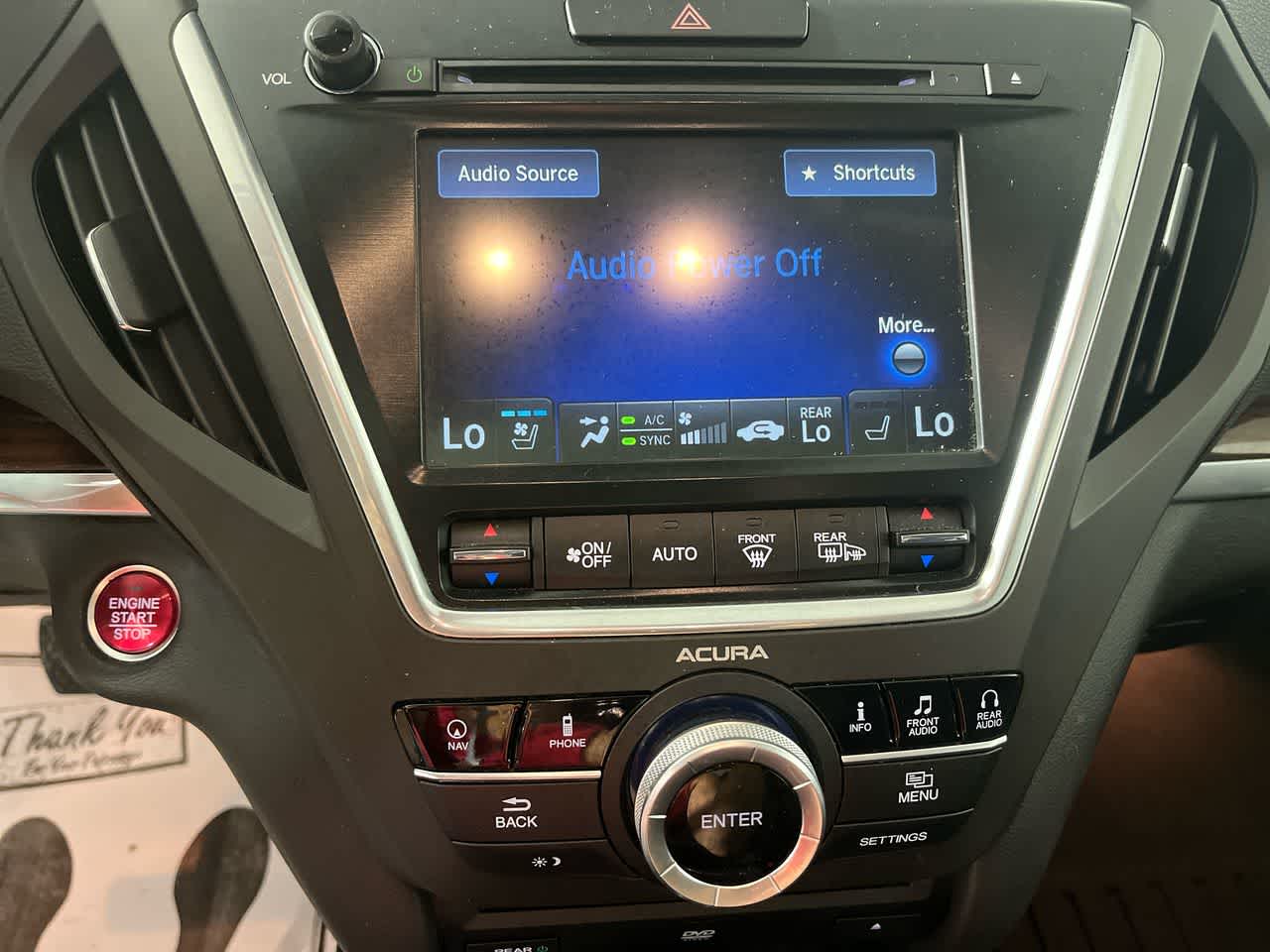 2015 Acura MDX Advance/Entertainment Pkg