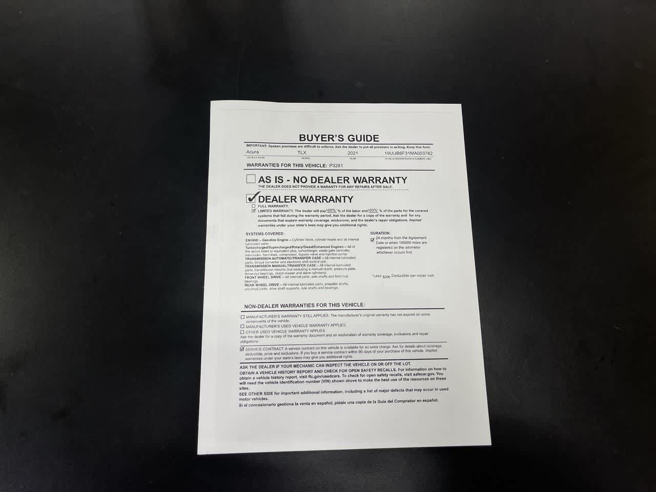 2021 Acura TLX SH-AWD