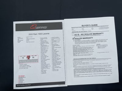 2022 RAM 1500 Laramie