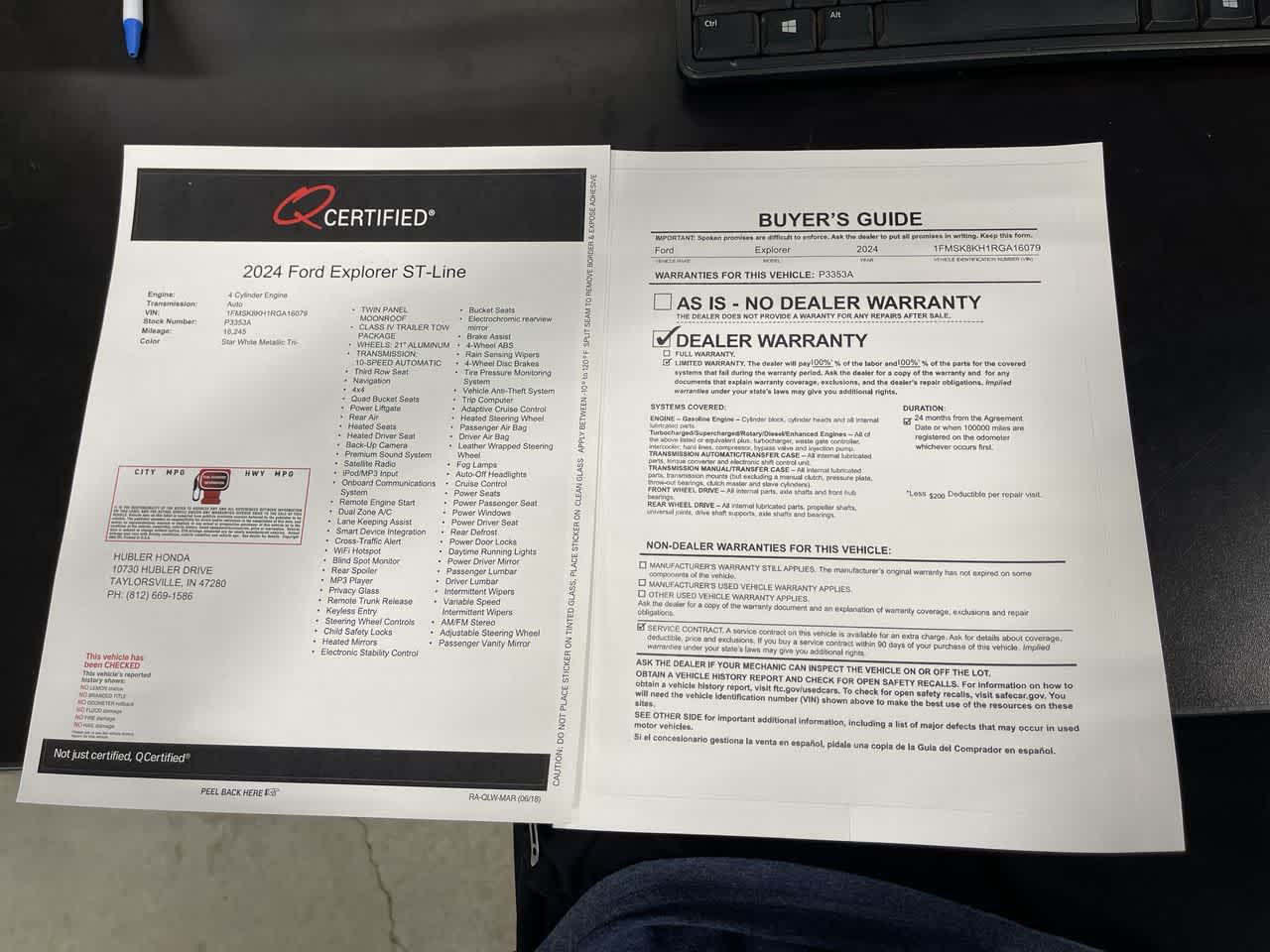 2024 Ford Explorer ST-Line