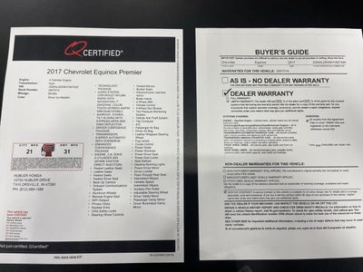 2017 Chevrolet Equinox Premier
