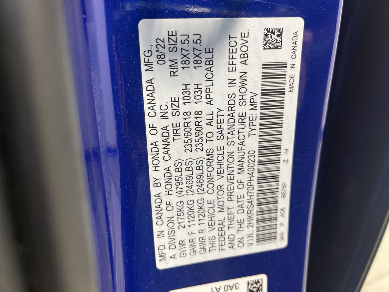 2023 Honda CR-V EX-L