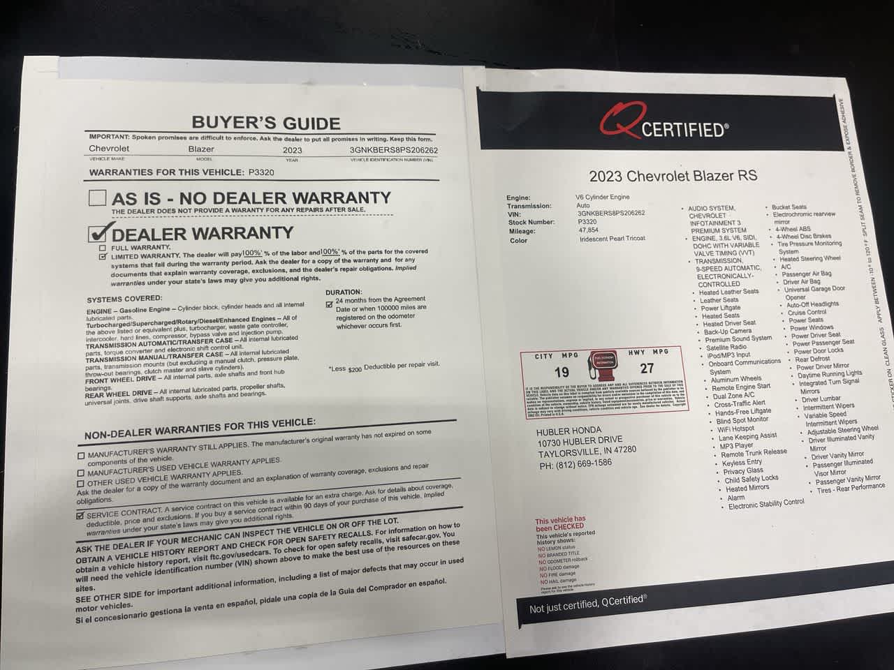 2023 Chevrolet Blazer RS