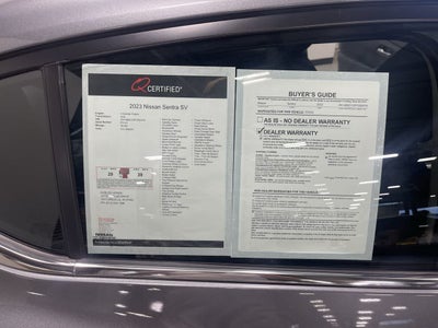 2023 Nissan Sentra SV