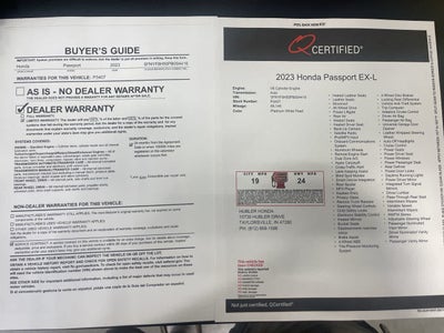 2023 Honda Passport EX-L