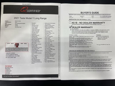 2021 Tesla Model Y Long Range
