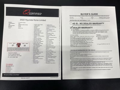 2022 Hyundai Kona Limited