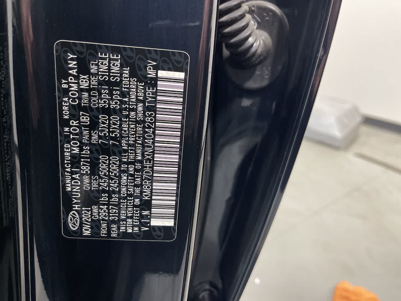 2022 Hyundai Palisade Calligraphy