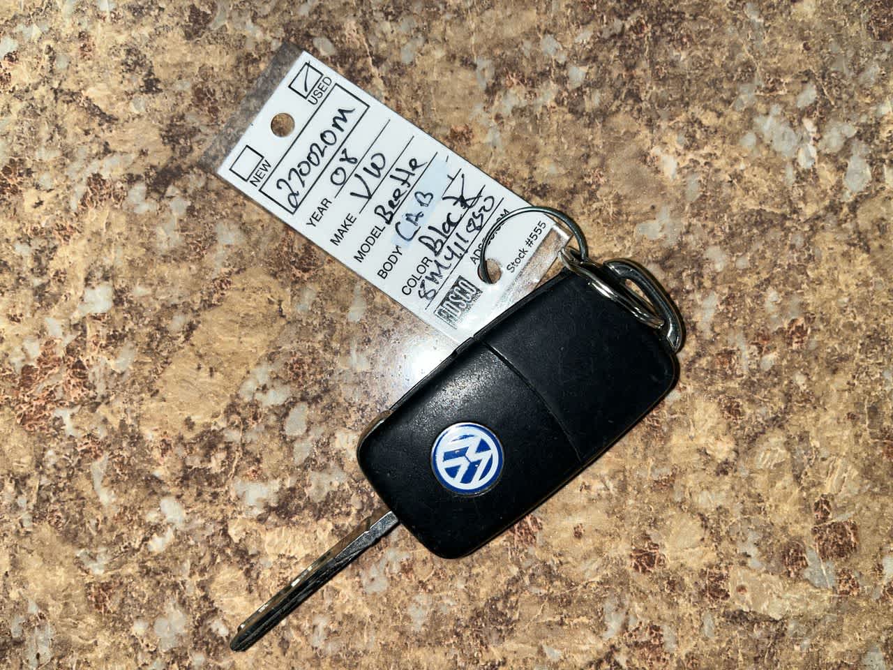 2008 Volkswagen New Beetle Convertible SE