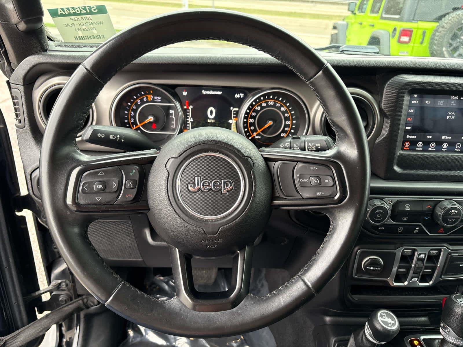 2018 Jeep Wrangler Unlimited Sport S