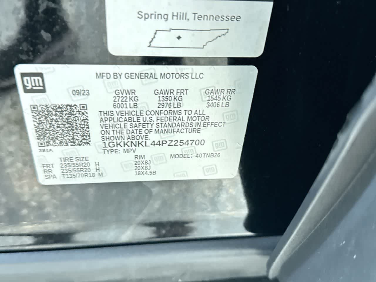 2023 GMC Acadia SLE