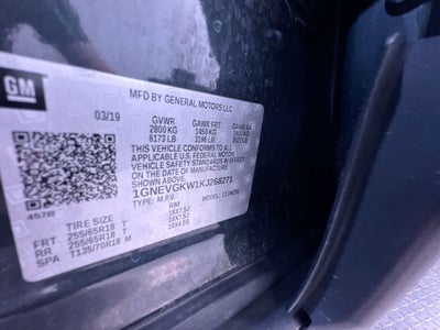 2019 Chevrolet Traverse LT Cloth