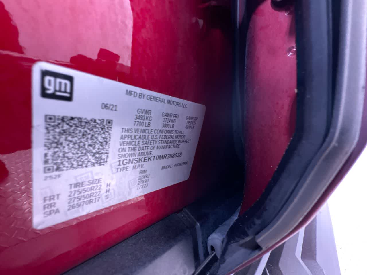 2021 Chevrolet Suburban RST