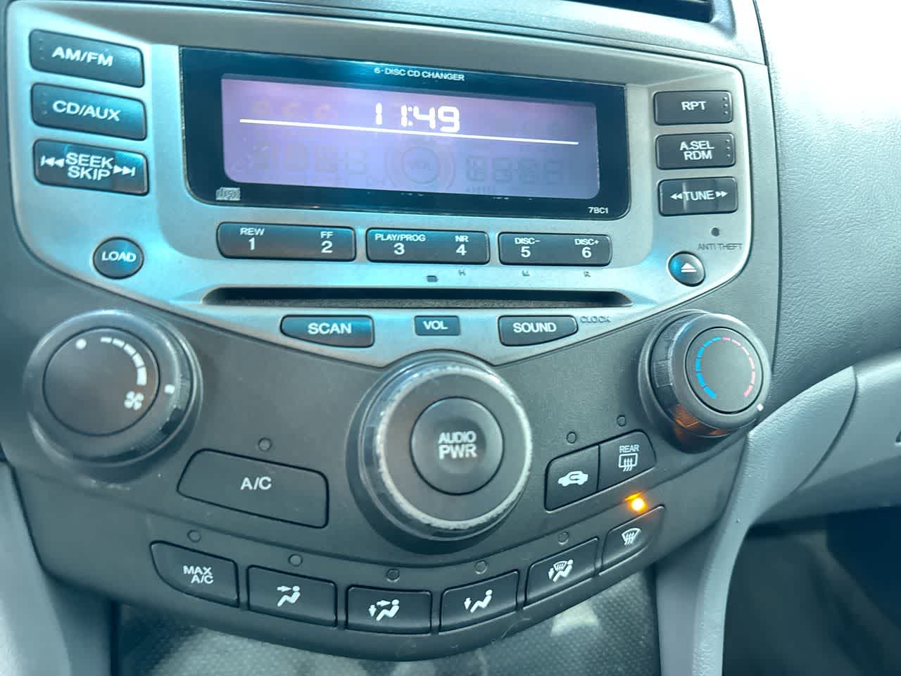 2006 Honda Accord Sdn LX SE