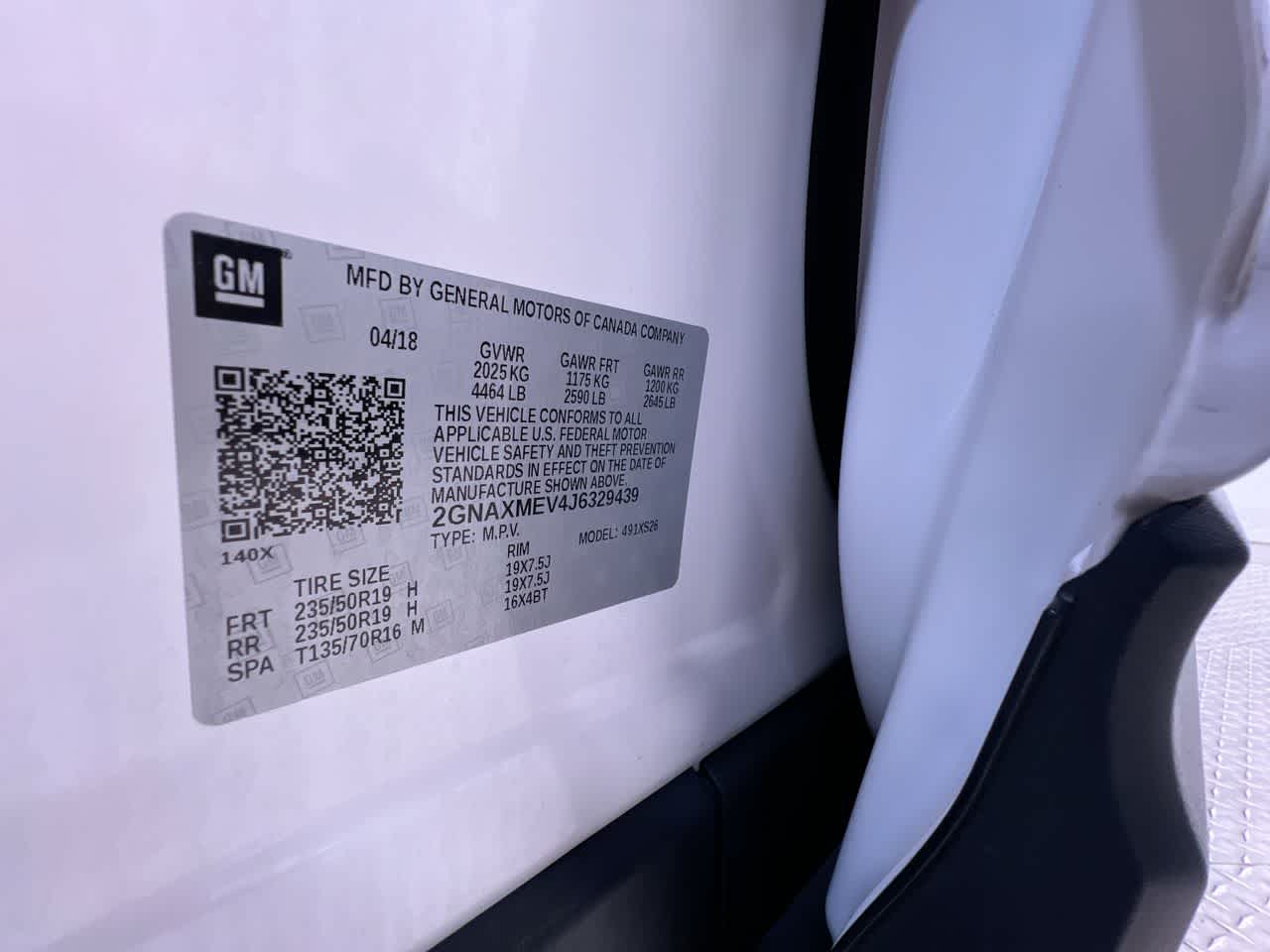 2018 Chevrolet Equinox Premier