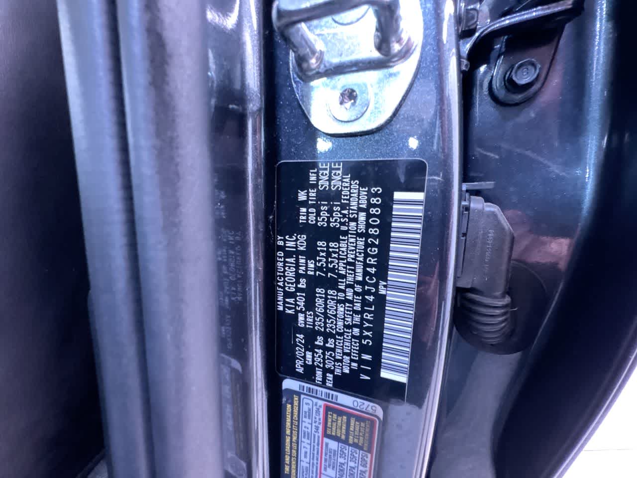 2024 Kia Sorento S