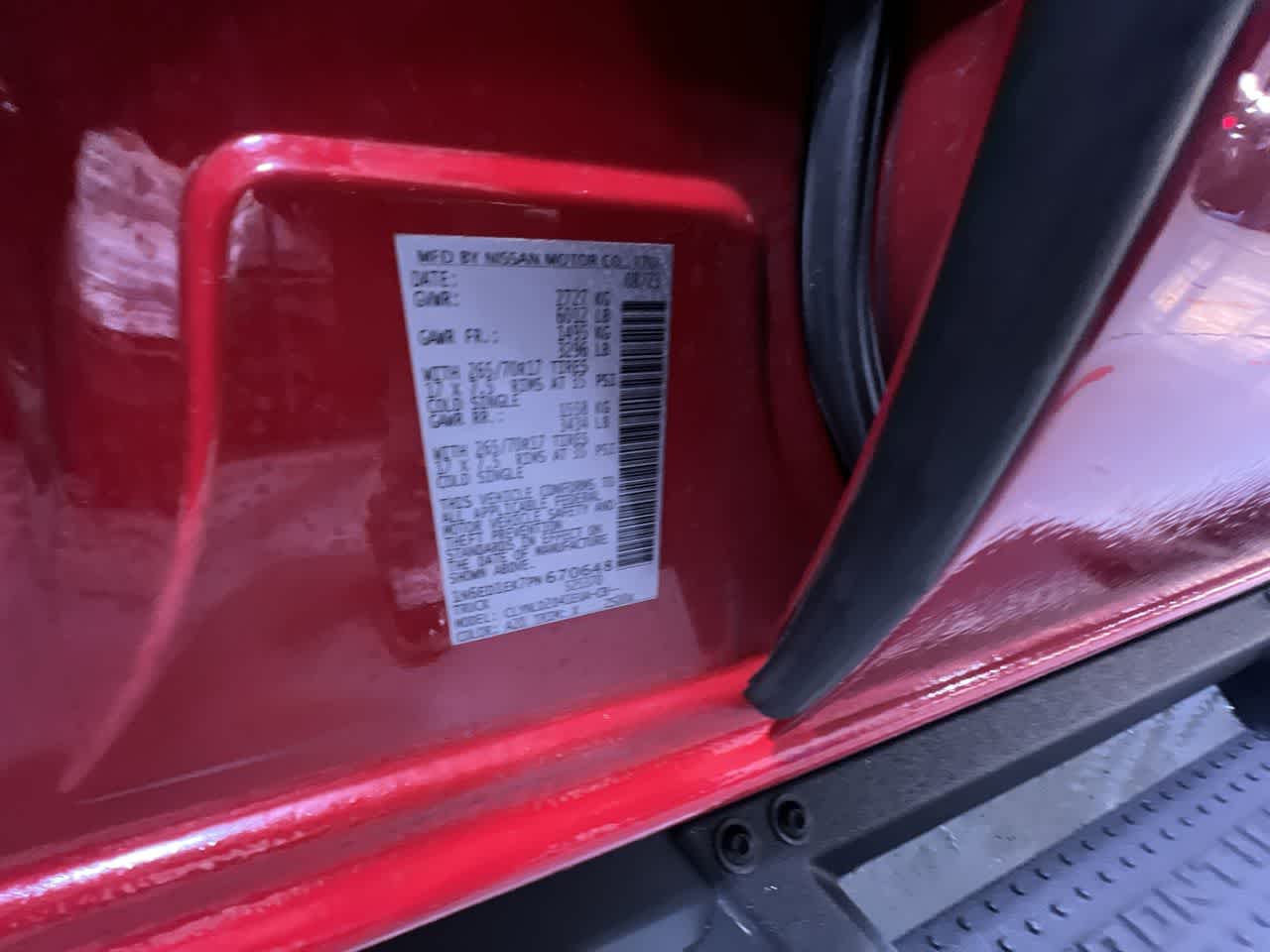 2023 Nissan Frontier PRO-4X