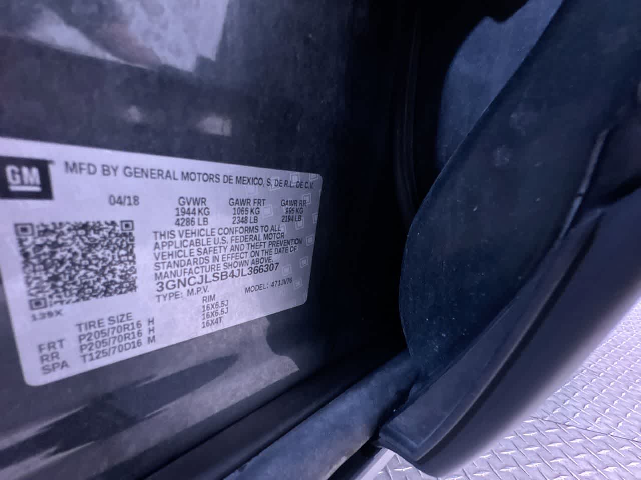 2018 Chevrolet Trax LT