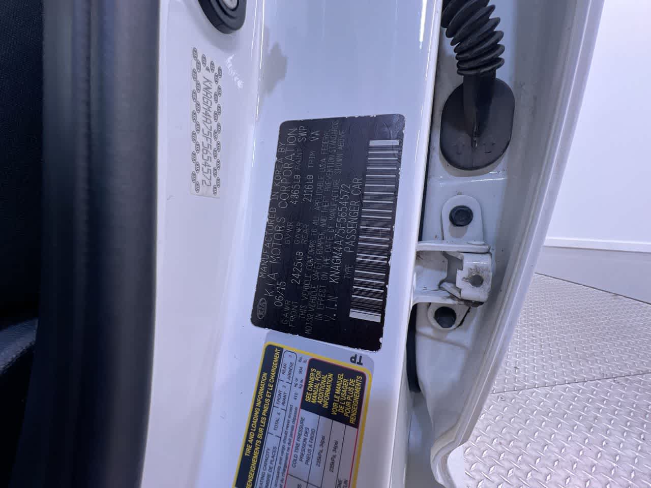 2015 Kia Optima LX