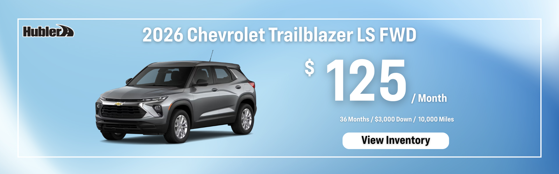 2026 Trailblazer LS Lease Offer $125/mo
