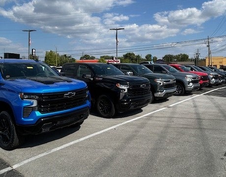 New Chevrolet vehicles for sale near Whiteland and Bargersville